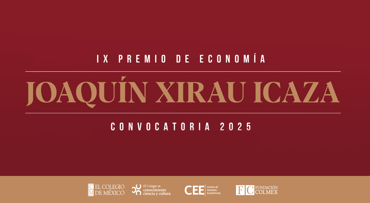 IX Premio de Economía Joaquín Xirau Icaza